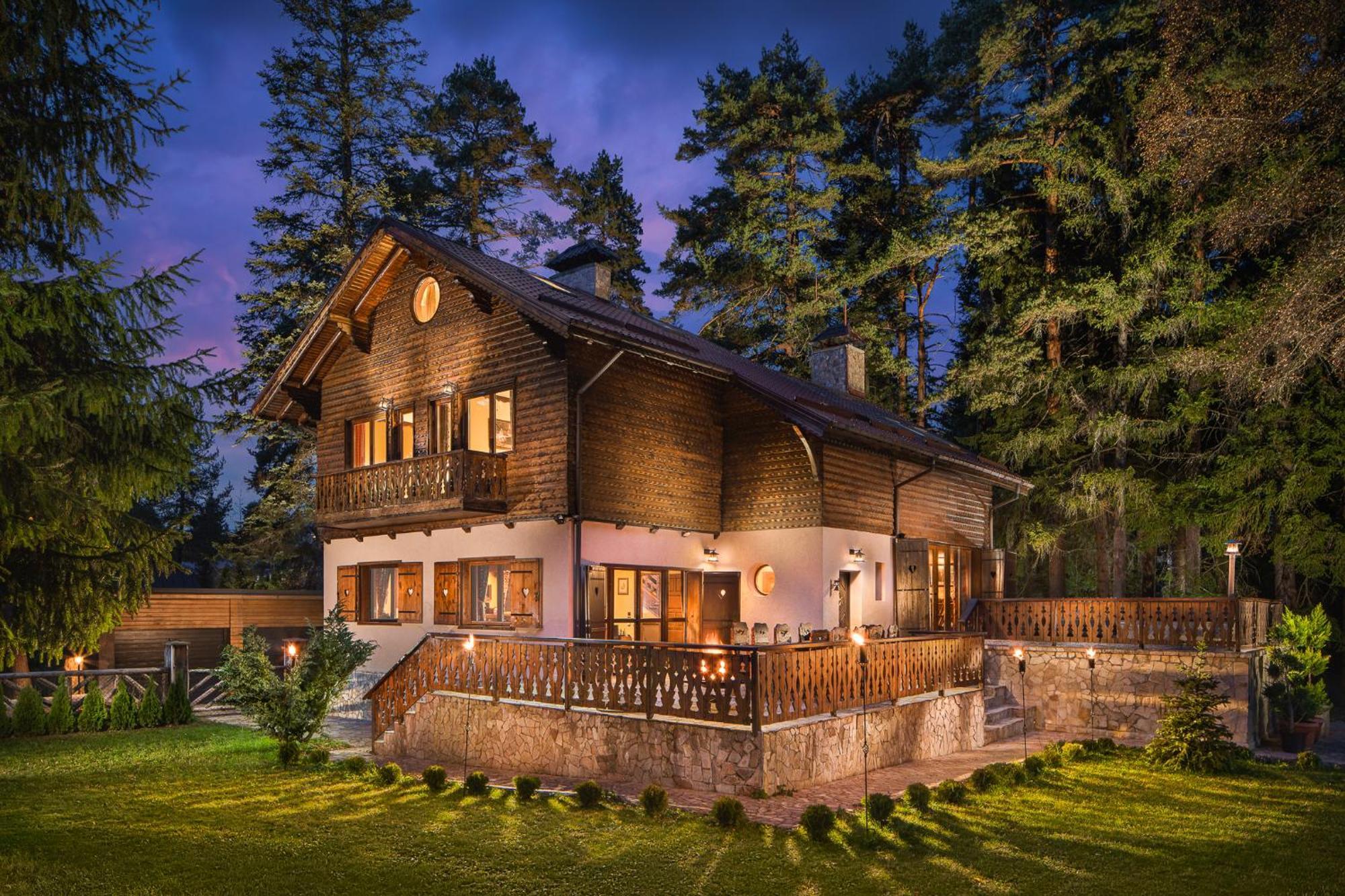 Villas Mura With Spa & Hot Swimming Pool Боровец Екстер'єр фото